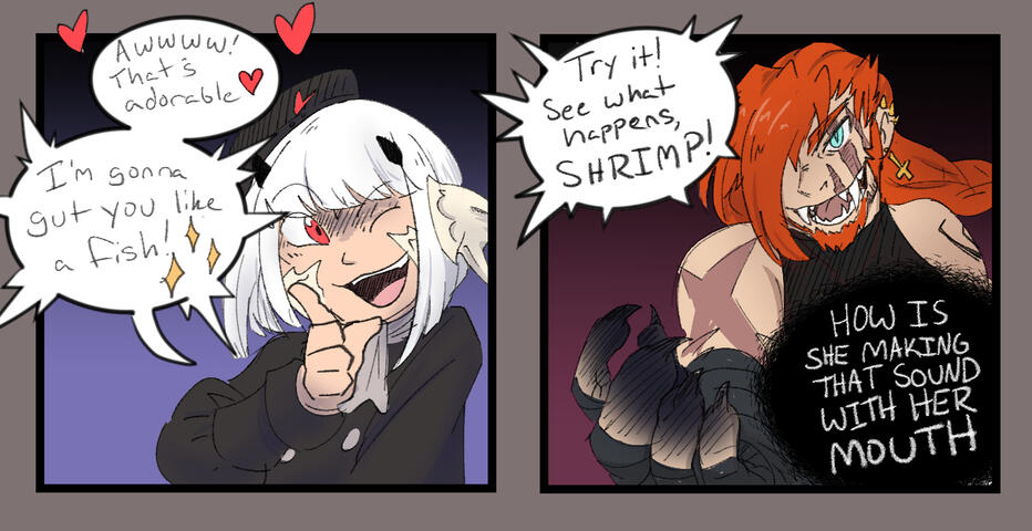 Saori and Drake Get Along